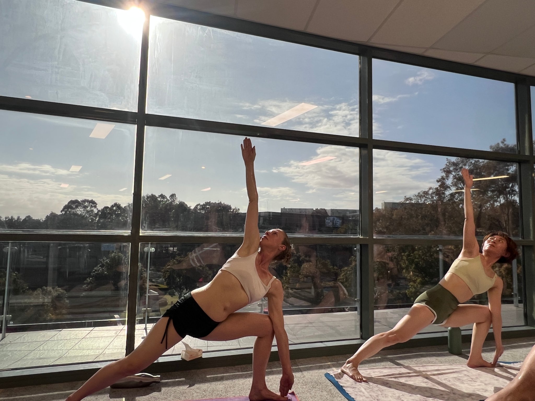Bikram Yoga Bella Vista class in session